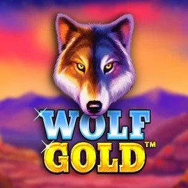 Wolf Gold online game logo by Pragmatic Play on lumo-kasino.fi